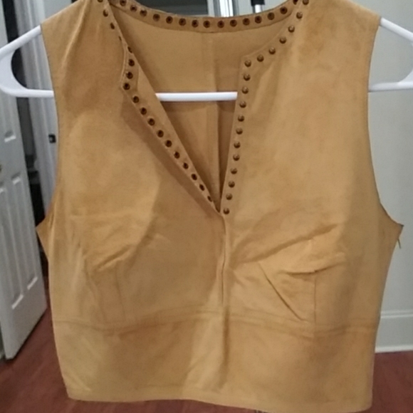 Fendi Vintage suede top/side zipper - Picture 1 of 6